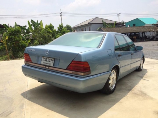 ขาย benz 500 เถ้าแก่โรงสี สภาพนางฟ้า สวยใสไร้ที่ติ สีฟ้า ปี92 ซันลูป ประตูดูด เบาะหลังปรับเอนได้