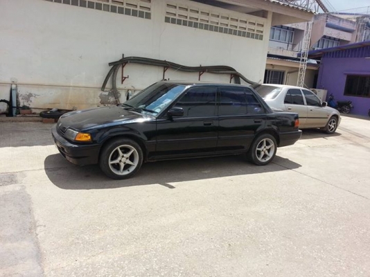 ขาย35000บาท รถปี89 เครื่องเดิม1500 เกียร์ธรรมดา ภาษีำม่ขาดชุดโอนครบ แอร์เย็น มีชุดเครื่องเสียงแม็ก15