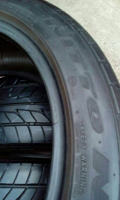 215/45R17  NITTO NT555  ปี13 ชุด 4 เส้น.  tel.081-427-3941