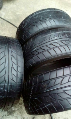 215/45R17  NITTO NT555  ปี13 ชุด 4 เส้น.  tel.081-427-3941