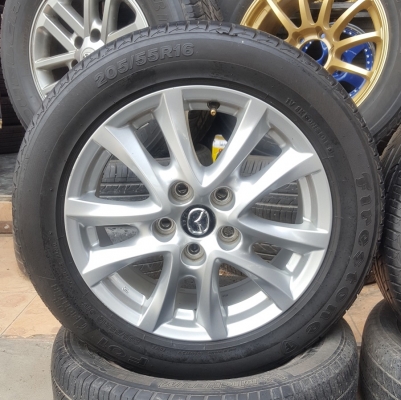 ขายล้อMAZDA 3 All New 16 ยางปี15 4 ล้อ