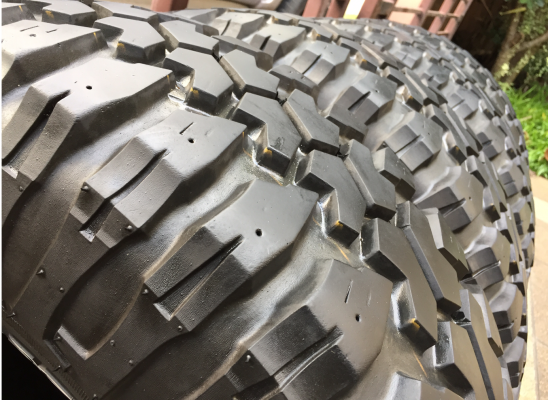 ยาง Mud Maxxis 33 12.5 R15 ปี13 ดอกเต็ม ไม่มีปะ ราคาไม่แพง