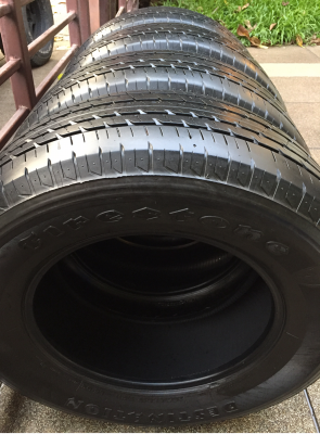 ยาง Firestone 265 65 17 กลางปี15 ดอกเต็ม ไม่มีปะ ราคาไม่แพง