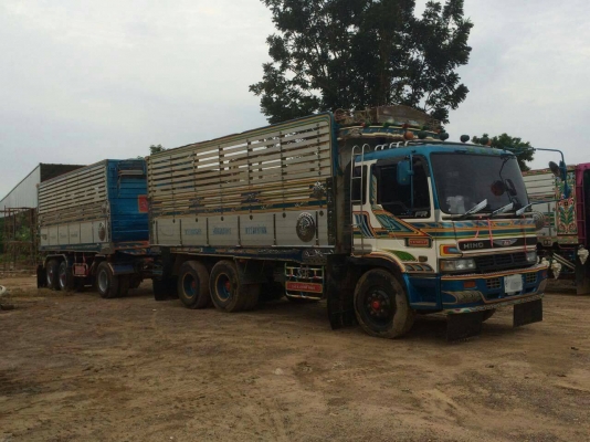 ขายรถพ่วง 22 ล้อ แม่-ลูก กระบะเนียมคิกเกษตรดั้ม อู่.ส สมบัติ HINO โปรเฟีย เครื่อง P11C-320 แรง เกียร์ คูลเลอร์ไดน์ ช่วงล้าง ZM-10 น๊อด รถสวย ราคา1520000 ต่อรอง ขายรถพ่วง 22 ล้อ แม่-ลูก กระบะเนียมคิกเกษตรดั้ม อู่.ส สมบัติ HINO โปรเฟีย เครื่อง P11C-320 แรง เกียร์ คูลเลอร์ไดน์ ช่วงล้าง ZM-10 น๊อด รถสวย ราคา1520000 ต่อรอง