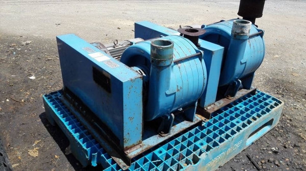 โบวเวอร์ญี่ปุ่น SOUNDLESS BLOWER Made in JAPAN มอเตอร์ Mitsu 7.5 HP สลับสายใช้ 380V ลงตู้สวยๆ