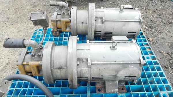 มอเตอร์ปั้มไฮดรอลิคญี่ปุ่น SUMITOMO JAPAN มอเตอร์ Mitsu 7.5 HP ไฟ 200V 3 สาย ลงตู้ญี่ปุ่นสดนอกสวยๆ