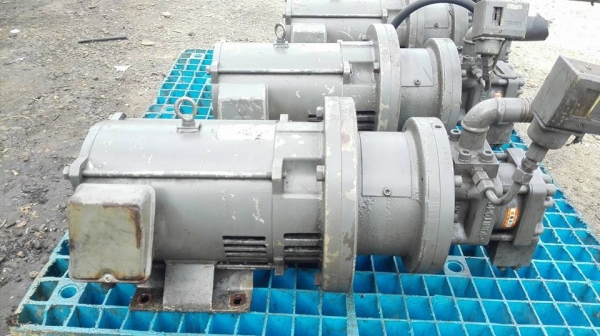 มอเตอร์ปั้มไฮดรอลิคญี่ปุ่น SUMITOMO JAPAN มอเตอร์ Mitsu 7.5 HP ไฟ 200V 3 สาย ลงตู้ญี่ปุ่นสดนอกสวยๆ