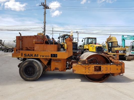 มาใหม่ !! ขายรถบด SAKAI TW100 รถเก่านอกสวย นำเข้าจาก USA ไม่เคยใช้งานในไทย สภาพเดิมๆ เอกสารครบ