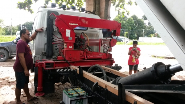 ขายกระบะดั้มพร้อมเครน