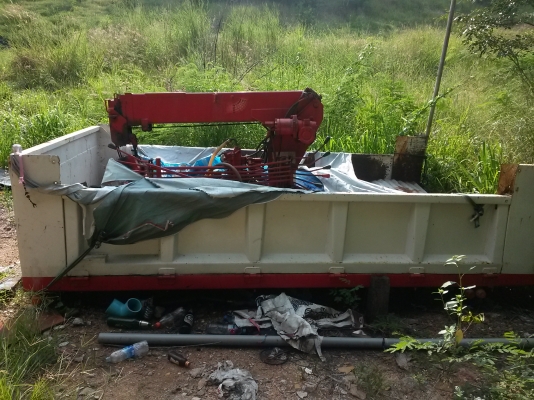 ขายกระบะดั้มพร้อมเครน