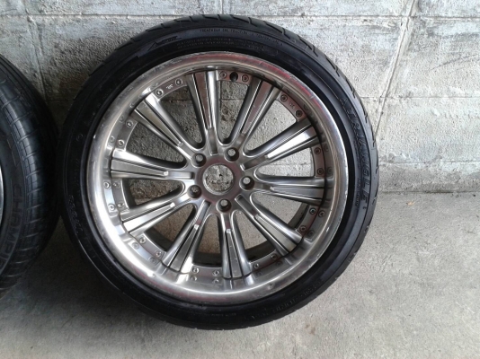 ขอบ18นิ้ว5รู114 พร้อมยาง ชุดนี้ ราคา 7900 บาท