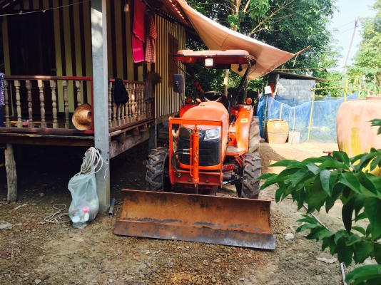 Kubota L3608 ปี55 หาง5 โรตารี่ ใบดัน ชั่วโมงน้อย สีเดิมบางนาบวช เล่มพร้อมโอน