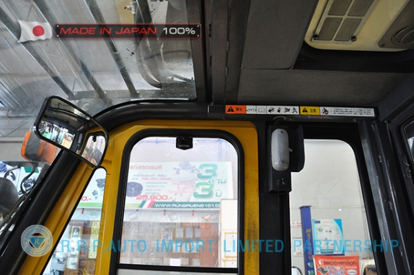 ขายรถโฟล์คลิฟท์มือสอง KOMATSU FG30T-16-732273 ราคา 395,000 บาท นำเข้าจากประเทศญี่ปุ่น 100\% ไม่เคยใช้งานในไทย