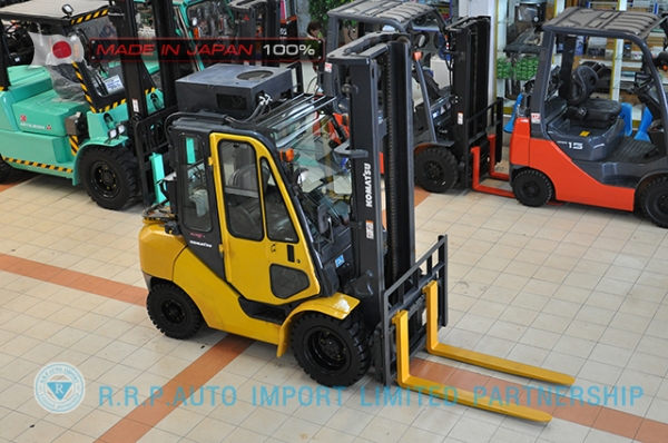 ขายรถโฟล์คลิฟท์มือสอง KOMATSU FG30T-16-732273 ราคา 395,000 บาท นำเข้าจากประเทศญี่ปุ่น 100\% ไม่เคยใช้งานในไทย