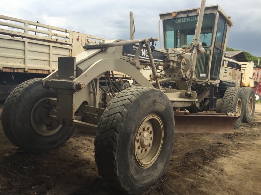 รถเกรด CAT 140H ปี2005 เก่านอก เอกสารอินวอยซ์