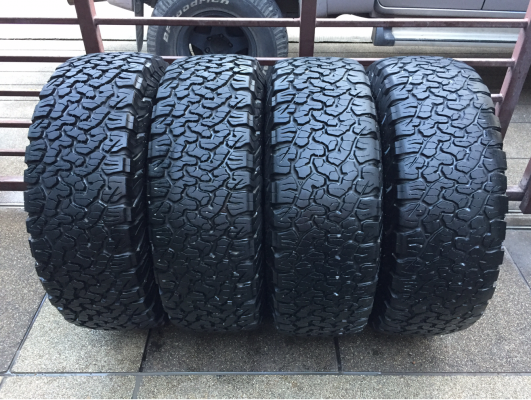 ยาง All BF Goodrich KO2 265 75 16 ปี15 ดอกเต็ม ติดหนวด ไม่มีปะ ราคาไม่แพง