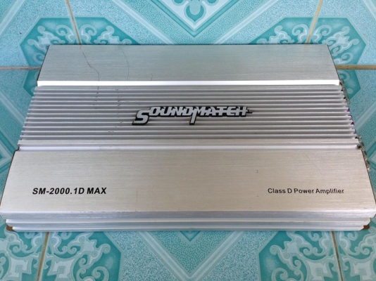 แอมป์คลาสดี soundmatch(ค่ายโอเวอร์แมท) มือสองสภาพดี