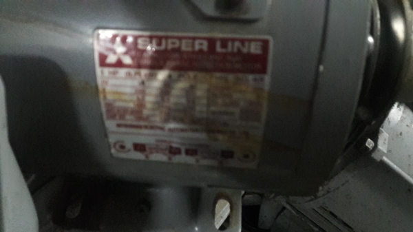ขาย !! มอเตอร์ 1 แรง220v.มิตซู.สภาพสวย.เดิมๆ.พร้อมใช้งาน