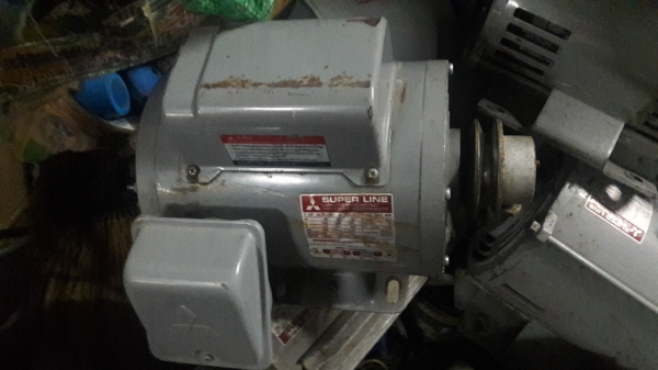 ขาย !! มอเตอร์ 1 แรง220v.มิตซู.สภาพสวย.เดิมๆ.พร้อมใช้งาน