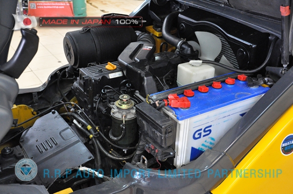 ขายรถโฟล์คลิฟท์มือสอง KOMATSU FD25C-16-731295 ราคา 355,000 บาท นำเข้าจากประเทศญี่ปุ่น 100\% ไม่เคยใช้งานในไทย