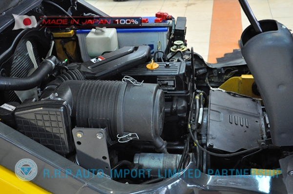 ขายรถโฟล์คลิฟท์มือสอง KOMATSU FD25C-16-731295 ราคา 355,000 บาท นำเข้าจากประเทศญี่ปุ่น 100\% ไม่เคยใช้งานในไทย