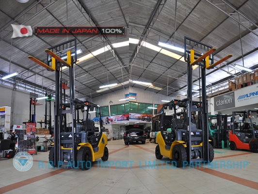 ขายรถโฟล์คลิฟท์มือสอง KOMATSU FD25C-16-731295 ราคา 355,000 บาท นำเข้าจากประเทศญี่ปุ่น 100\% ไม่เคยใช้งานในไทย