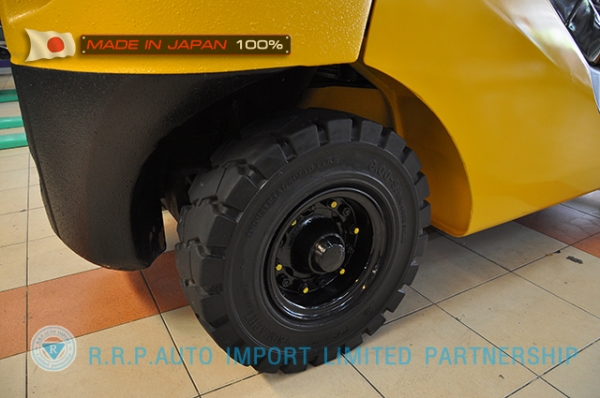 ขายรถโฟล์คลิฟท์มือสอง KOMATSU FD25C-16-731295 ราคา 355,000 บาท นำเข้าจากประเทศญี่ปุ่น 100\% ไม่เคยใช้งานในไทย