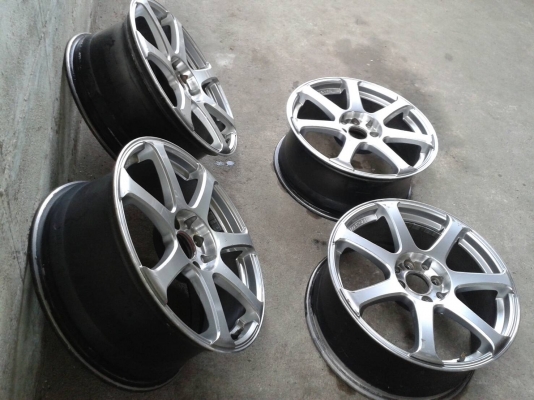 ล้อแท้ขอบ17นิ้ว4รู100/114 ชุดนี้ ราคา 6900 บาท