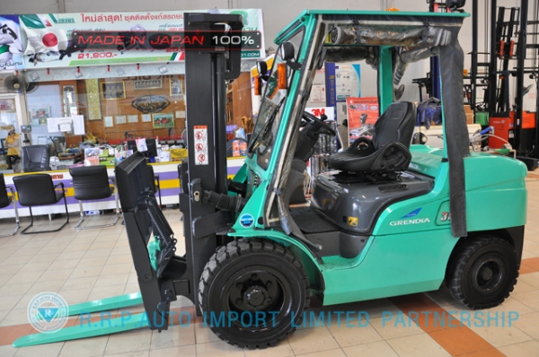 ขายรถโฟล์คลิฟท์มือสอง MITSUBISHI รุ่น F14E-80214 ราคา 485,000 บาท นำเข้าจากประเทศญี่ปุ่น 100\%