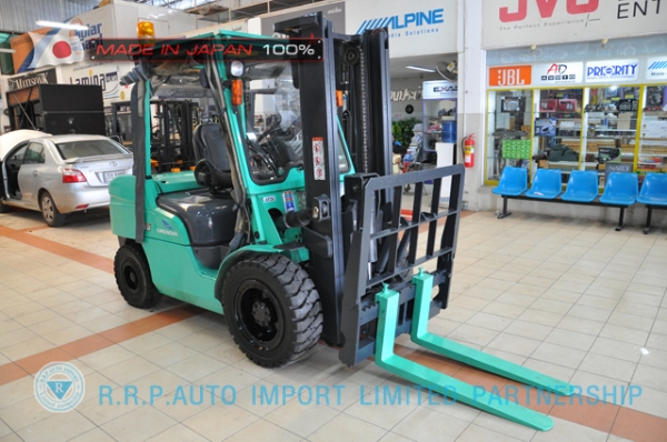 ขายรถโฟล์คลิฟท์มือสอง MITSUBISHI รุ่น F14E-80214 ราคา 485,000 บาท นำเข้าจากประเทศญี่ปุ่น 100\%