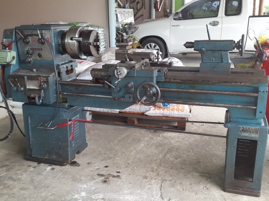 แท่นกลึง 6 ฟุต เชนเย่ ไต้หวัน ไฟบ้าน มอเตอร์มิตซู 3 แรง อุปกรณ์พร้อมใช้ 73,000