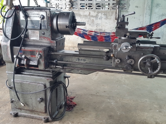 แท่นกลึง 6 ฟุต ต้าชิง 1000 บี 3 เพลา เกียร์บล็อก พร้อมใช้งาน เครื่องเงียบ ด่วนๆๆ 78,000