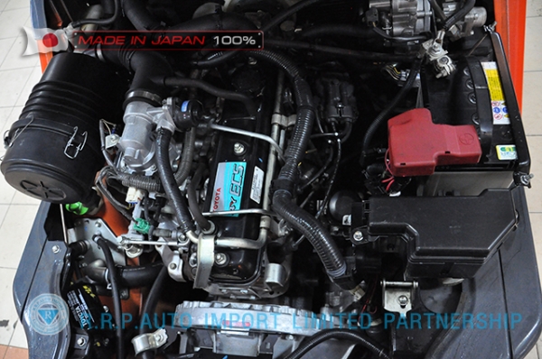 ขายรถโฟล์คลิฟท์มือสอง TOYOTA รุ่น 8FGL15-30983 ราคา 275,000 บาท นำเข้าจากประเทศญี่ปุ่น 100\% ไม่เคยใช้งานในไทย