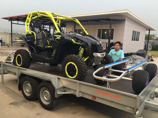 ขายเทรลเล่อร์ RESPOยุโรปแท้ ขนาด 2-7เมตรทะเบียนแท้ ประกัน 2 ปี