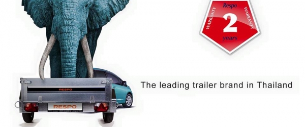 ขายเทรลเล่อร์ RESPOยุโรปแท้ ขนาด 2-7เมตรทะเบียนแท้ ประกัน 2 ปี
