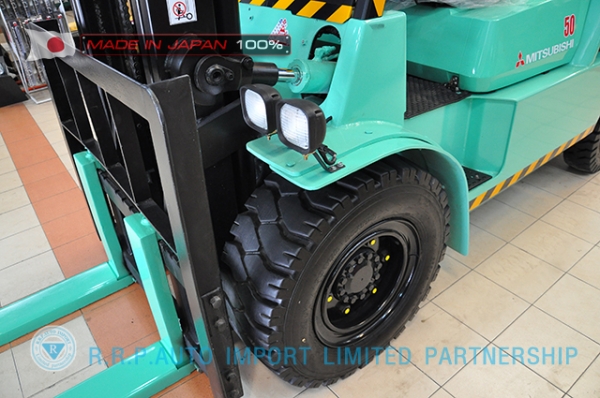 ขายรถโฟล์คลิฟท์มือสอง MITSUBISHI รุ่น FD50T-F28B-50312 ราคา 495,000 บาท นำเข้าจากประเทศญี่ปุ่น 100\%