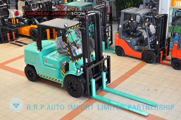 ขายรถโฟล์คลิฟท์มือสอง MITSUBISHI รุ่น FD50T-F28B-50312 ราคา 495,000 บาท นำเข้าจากประเทศญี่ปุ่น 100\%