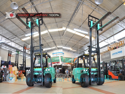 ขายรถโฟล์คลิฟท์มือสอง MITSUBISHI รุ่น FD50T-F28B-50312 ราคา 495,000 บาท นำเข้าจากประเทศญี่ปุ่น 100\%