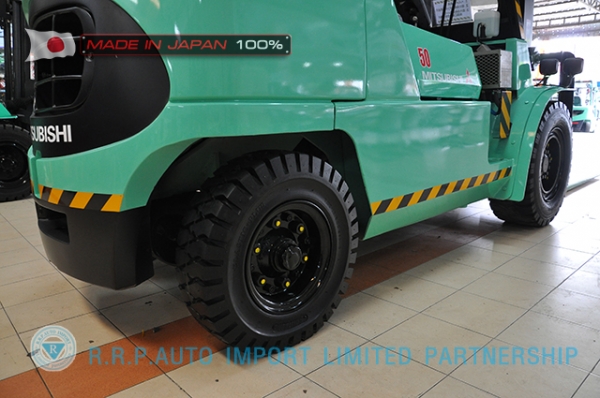 ขายรถโฟล์คลิฟท์มือสอง MITSUBISHI รุ่น FD50T-F28B-50312 ราคา 495,000 บาท นำเข้าจากประเทศญี่ปุ่น 100\%