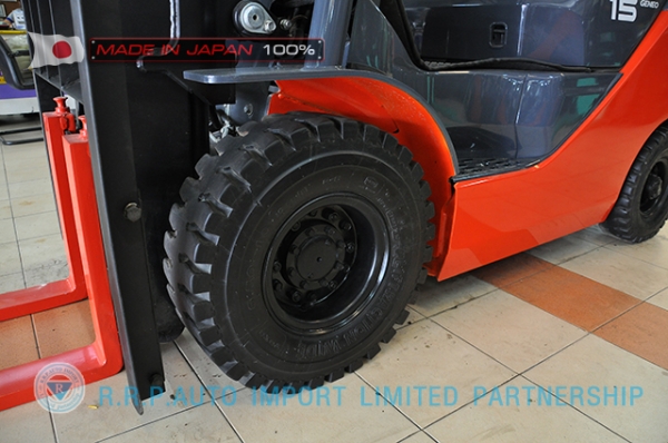 ขายรถโฟล์คลิฟท์มือสอง TOYOTA รุ่น 8FD15-10646 ราคา 335,000 บาท นำเข้าจากประเทศญี่ปุ่น 100\% ไม่เคยใช้งานในไทย