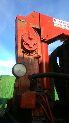 ขายเครน UNIC 3.7ตัน 3ปอก ท้องวี เอวแน่น บูมดี ฐานมีป่ะให้แข็งแรงครับ