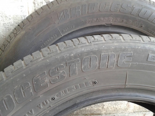 ยางบริสโตน 175/65 R15 ปี13 สวยๆ ชุดนี้ ราคา 1800 บาท ยางบริสโตน 175/65 R15 ปี13 สวยๆ ชุดนี้ ราคา 1800 บาท