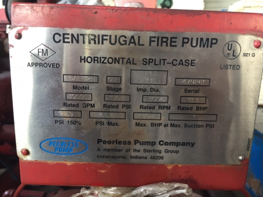 ปั๊มน้ำดับเพลิง เครื่องดับเพลิง เครื่องฉีดน้ำ เครื่องฉีดน้ำแรงดันสูง