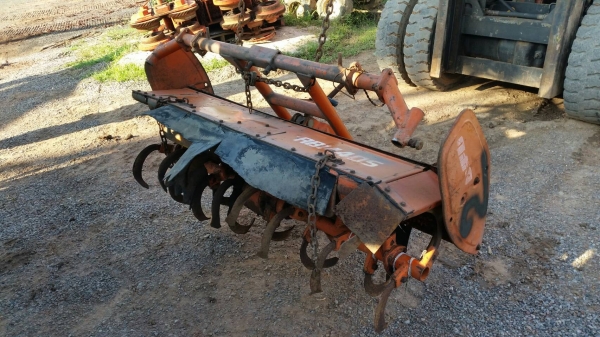 ขาย โรตารี่ ROTARY ตีดินพรวนดิน เก่าญี่ปุน สำหรับติดรถไถนา นั่งขับ ยาว 1.5 เมตร