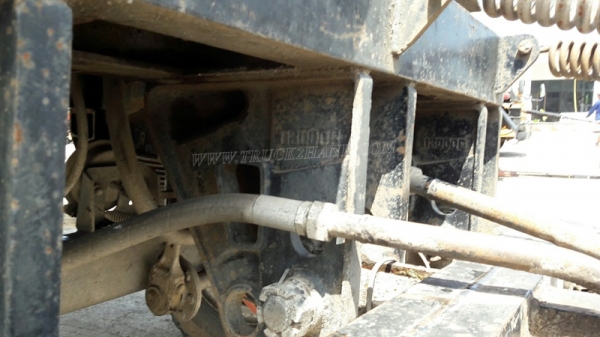 หางพ่วงดัมพ์เกษตร 2 เพลา หางประกอบจากอู่เสรีชัย