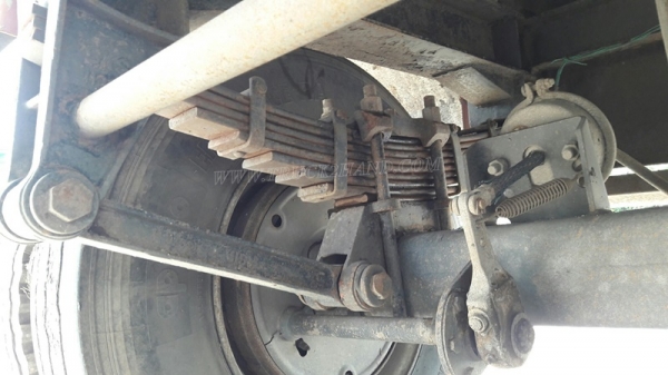 หางพ่วงดัมพ์เกษตร 2 เพลา หางประกอบจากอู่เสรีชัย