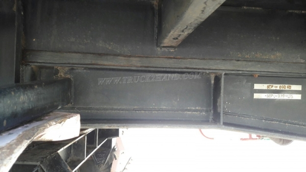 หางพ่วงดัมพ์เกษตร 2 เพลา หางประกอบจากอู่เสรีชัย