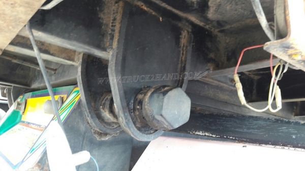 หางพ่วงดัมพ์เกษตร 2 เพลา หางประกอบจากอู่เสรีชัย