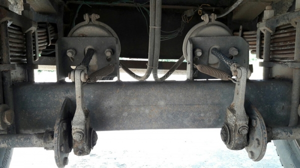 หางพ่วงดัมพ์เกษตร 2 เพลา หางประกอบจากอู่เสรีชัย