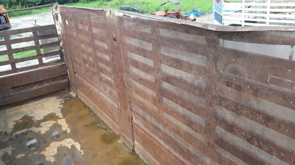 หางพ่วงดัมพ์เกษตร 2 เพลา หางประกอบจากอู่เสรีชัย